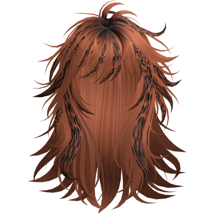 Long Layered Anime Wolfcut (Leopard) Roblox item