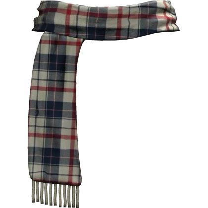 1.0🚀Y2K Vintage Vkei Red & Blue Plaid Scarf🚀 | Roblox Item