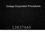 Omega Corporation Procedures