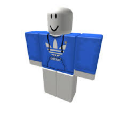 Blue Adidas Hoodie Roblox decal