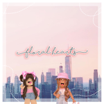 - floral hearts -
