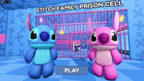 STITCH FAMILY'S PRISON RUN! (Obby)