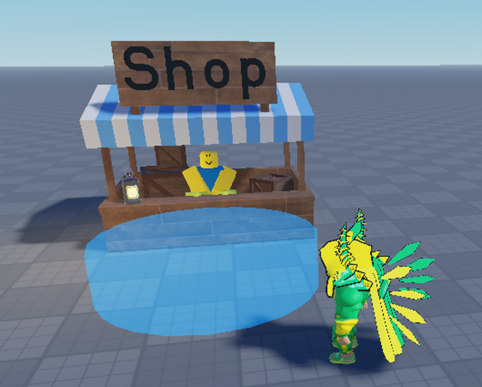 (Working) Shop With NPC Interface GUI HD Gamepass preview 2