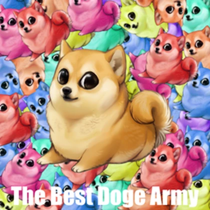 The Best Doge Army Roblox group icon