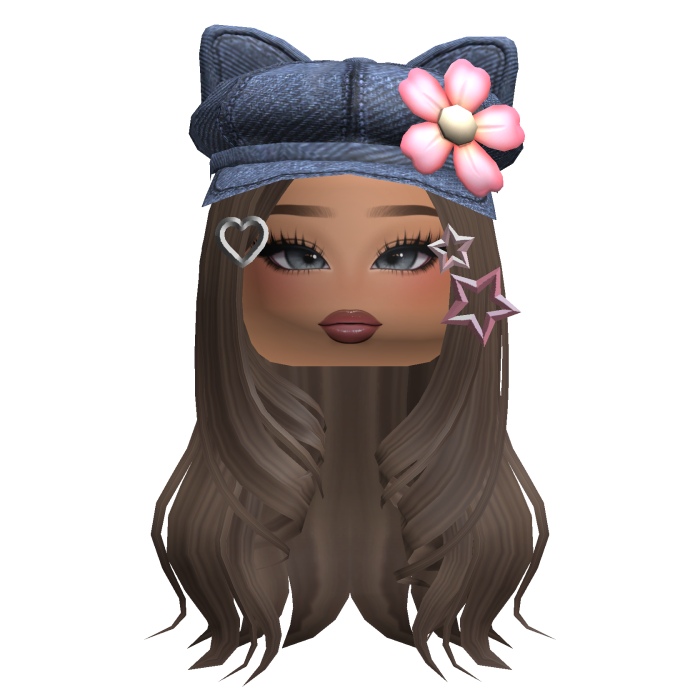 Kawaii Soft Curled Hair w/ Accesories & Makeup