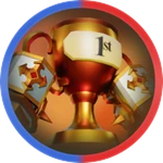 First Ranked Match Win Roblox badge thumbnail