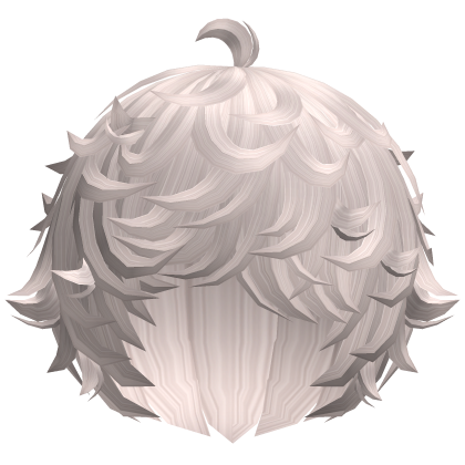 cute ashy kawaii messy lamb curly wavy hair