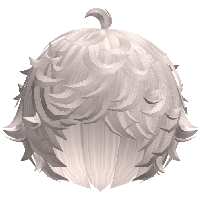 cute ashy kawaii messy lamb curly wavy hair