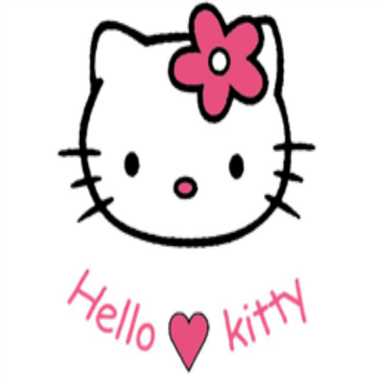 I love hello kitty Roblox decal