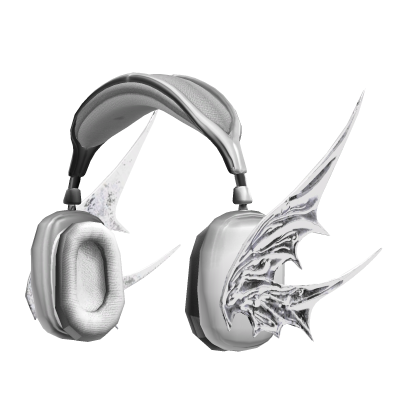 Cyberpunk Butterfly Headphones [White Variant] Roblox item