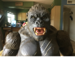 King Kong and Godzilla fans fight