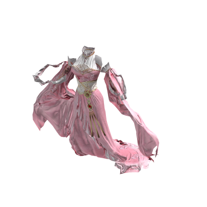 ʚ♡ɞ Mystical Flowing Goddess Pink Gown