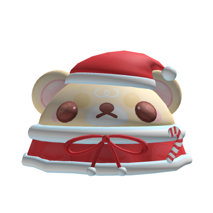♡﹒winter santa korilakkuma kuma hat in red