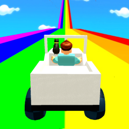 Escape Giant Rainbow Obby!