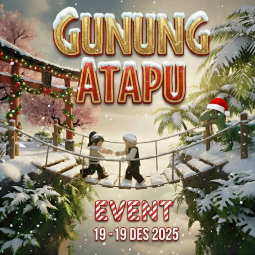 [EVENT + FREE AVA x 3] GUNUNG ATAPU official Roblox game thumbnail