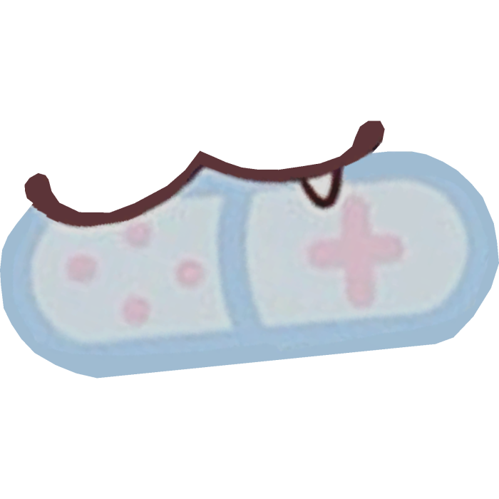 cute silly anime mouth [blue] 