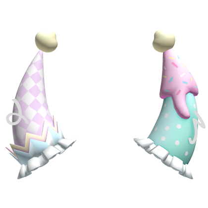 ♡ Cute kawaii colorful decora jester clown hat
