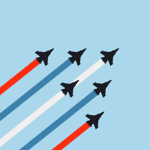 Virtual Roblox Blue Delta Aerobatic Team