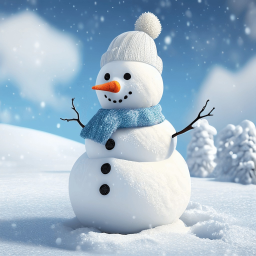 [SIZE & KG UPDATE] Snowman Construction Simulator