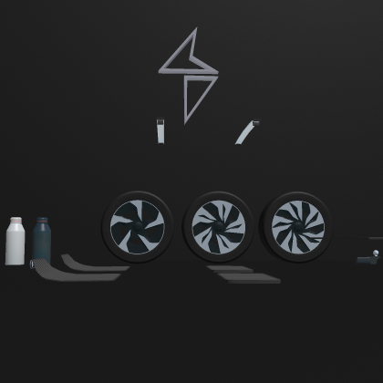 Elektrisk Polaris: Accessories (more rims)