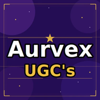 Aurvex's UGCs Roblox group icon