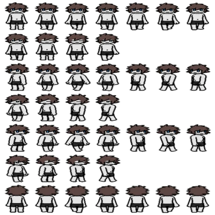 Changed Colin sprites