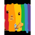 Rainbow Pikachu