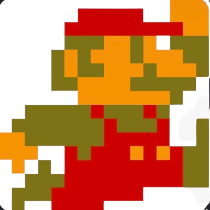 Mario SMB1 JUMPING Roblox decal