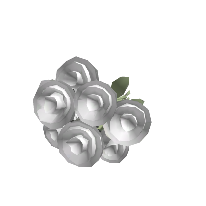 Holdable White Flower Bouquet