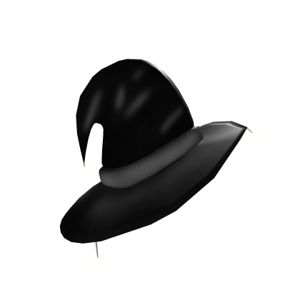 [emissive] halloween hat black and white shiny