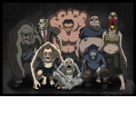Left fou r dead infected army