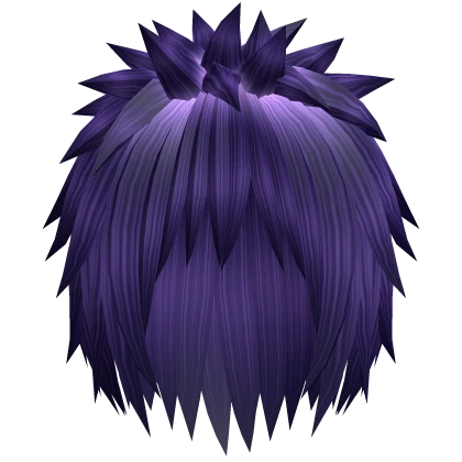 Spiky Vkei Razor Cut Hair (Galaxy Purple) | Roblox Item - Rolimon's