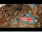 Gumball in the very windy spot