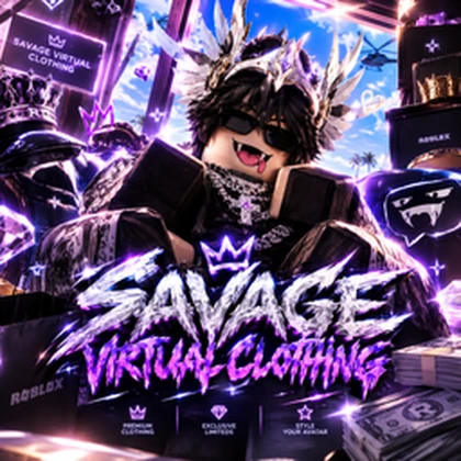 👌Savage Virtual Clothing 👌 Roblox group icon