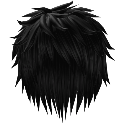 dark emo hair