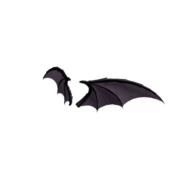 Lavender Devil Wings