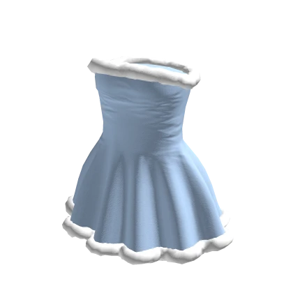 Blue Christmas Dress | Roblox Item - Rolimon's