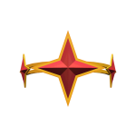 Gold Ruby Crown