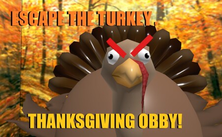 Escape the Turkey, Thanksgiving Obby