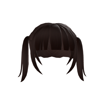 BROWN TWINTAILS PIGTAILS CUTE KAWAII COQUETTE Y2K Roblox item