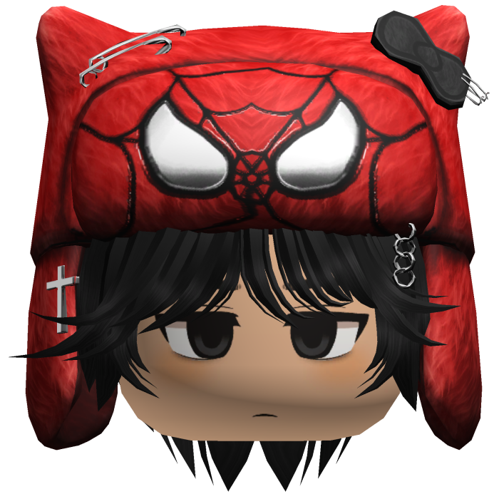 Spiderkitty Boy Hair Black