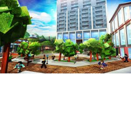 the plaza