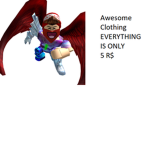 Awesome Clothing (cheap)