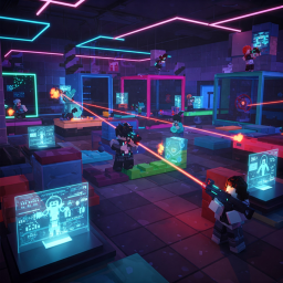 🎯 Laser Tag Battle Royale! 🔫