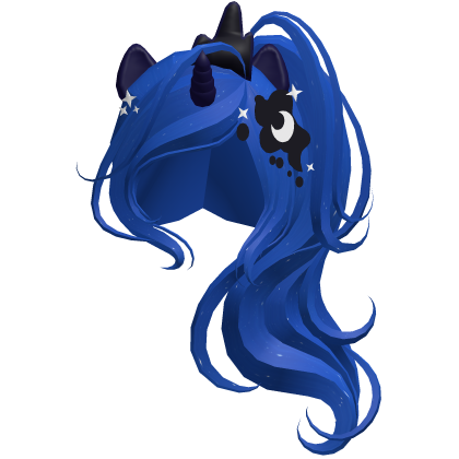Princess Luna MLP Ponytail Hair Roblox item