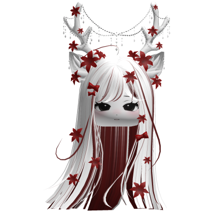Ethereal Christmas Fairy Fawn Hair w/ Antlers