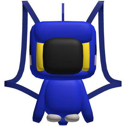 Blue Parrot Pixel Plushie Backpack [1.0]