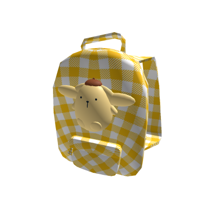 Yellow dog sanrio backpack