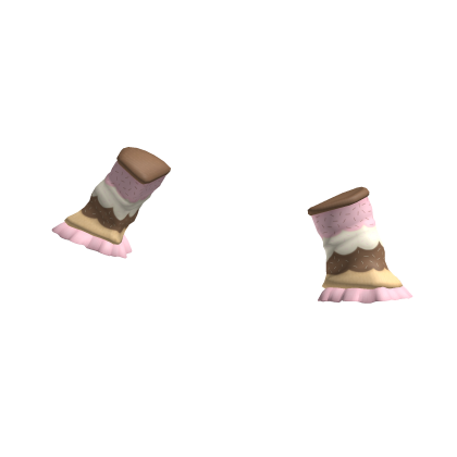 ♡ neapolitan ice cream arm warmers thumbnail