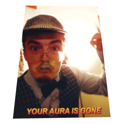 Your aura is gone cape